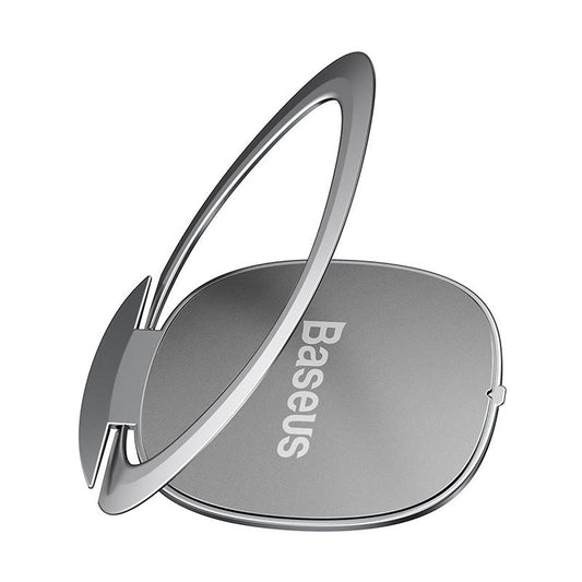 HKM-188563 Universal Rotating Phone Ring Stand - Anti-Fall Hidden Thin Bracket in Silver, Indigo, and Rose Gold