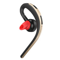HKM-188563 Wireless Bluetooth Headset with Mic, Voice Control, Noise Cancelling Technology, Adjustable Earhook, Sweatproof for All-Day Comfort