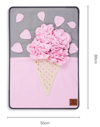 HKM-188691 Scent Training Mat for Pets - Plush Material, Multiple Sizes Available