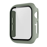HKM-188755 Apple Watch Protective Case with Tempered Glass Cover - PC Anti-Drop Design