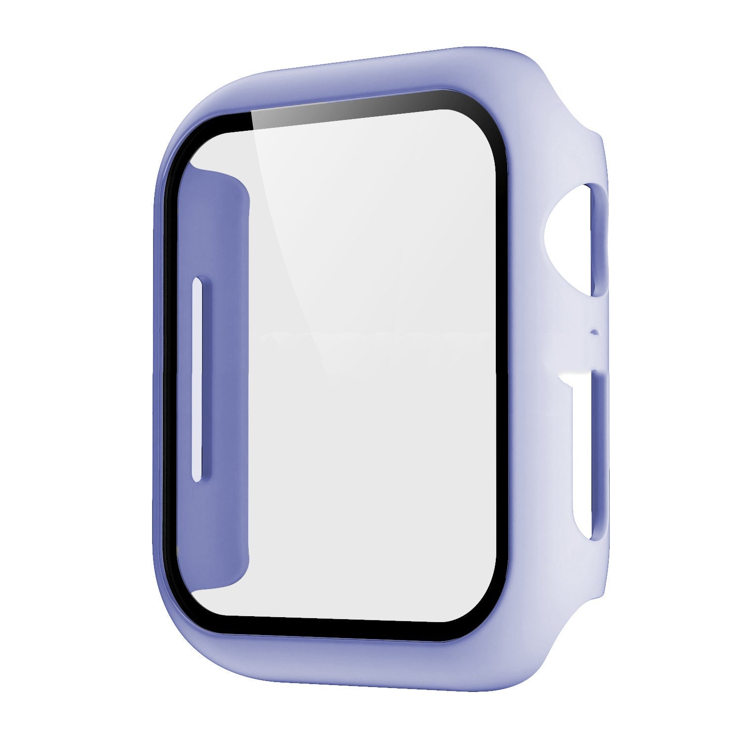 HKM-188755 Apple Watch Protective Case with Tempered Glass Cover - PC Anti-Drop Design