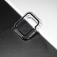 HKM-188755 Apple Watch Protective Case with Tempered Glass Cover - PC Anti-Drop Design