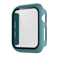 HKM-188755 Apple Watch Protective Case with Tempered Glass Cover - PC Anti-Drop Design