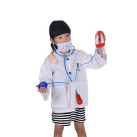 HKM-188755 Kids Role Play Costume Set - Firefighter, Chef, Police, Engineer - Pretend Play Toys for Ages 5 and Up