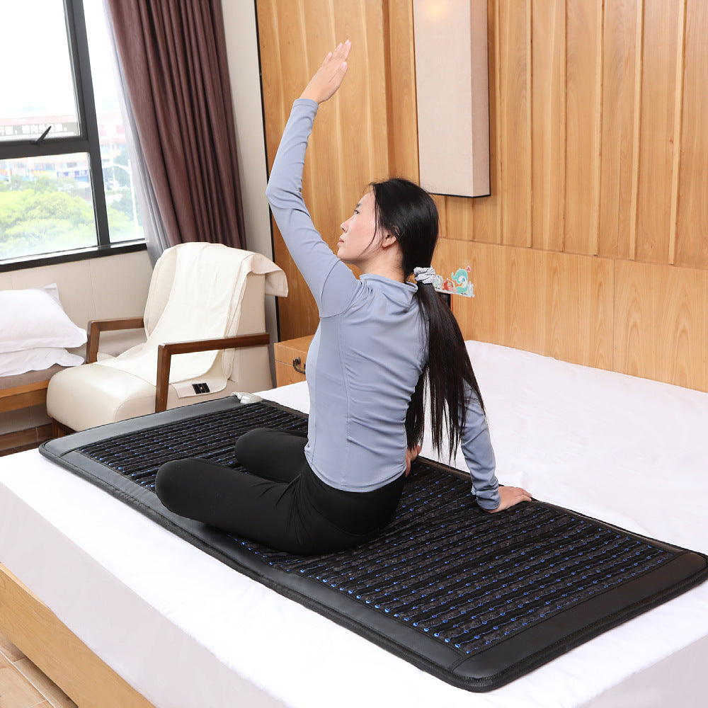 HKM-188819 Infrared Pulse Electromagnetic Field Heating Mat with Low EMF and PEMF Technology, 73.5 x 185 cm