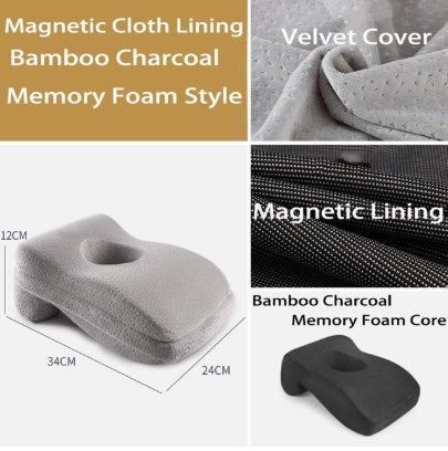 HKM-188947 Office Siesta Pillow with Memory Foam and Bamboo Charcoal Options for Enhanced Comfort