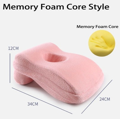 HKM-188947 Office Siesta Pillow with Memory Foam and Bamboo Charcoal Options for Enhanced Comfort