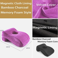 HKM-188947 Office Siesta Pillow with Memory Foam and Bamboo Charcoal Options for Enhanced Comfort