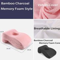 HKM-188947 Office Siesta Pillow with Memory Foam and Bamboo Charcoal Options for Enhanced Comfort
