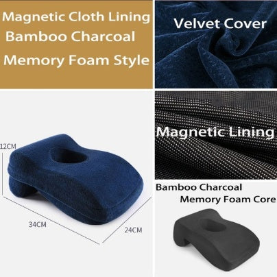 HKM-188947 Office Siesta Pillow with Memory Foam and Bamboo Charcoal Options for Enhanced Comfort