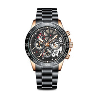 HKM-189011 Luminous Chronograph Men's Sports Watch with Calendar and Waterproof Design
