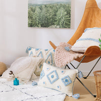 HKM-189203 Nordic Geometric Cotton Sofa Cushion Covers - 45x45cm & 30x50cm (Dry Clean Only)