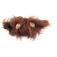 HKM-189651 Lion Mane Wig Costume for Small Dogs and Cats – Festive Headwear for Halloween and Parties