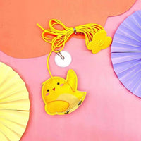 HKM-189843 Interactive Telescopic Cat Toy with Feather and Elastic Rope for Engaging Playtime