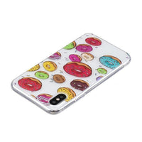HKM-189907 Cartoon Donut TPU Back Cover Phone Case