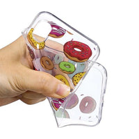 HKM-189907 Cartoon Donut TPU Back Cover Phone Case