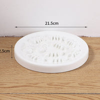 HKM-190163 Ceramic Slow Feed Pet Bowl for Healthy Eating for Cats and Small Dogs