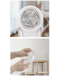 HKM-190163 Portable Lint Remover with USB Charging, 4W Power, 500mAh Battery, Lightweight Design