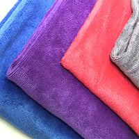 HKM-190227 Microfiber Car Cleaning Towel - Absorbent Multi-Functional Cloth in Various Colors