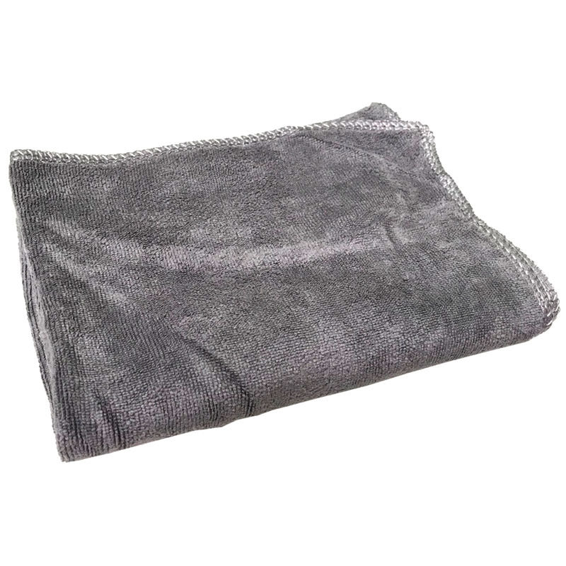 KTX-190227 Microfiber Car Cleaning Towel - Absorbent Multi-Functional Cloth in Various Colors