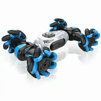 HKM-190227 Remote Control Stunt Twister Car with Light Show, Electric RC Toy for Indoor and Outdoor Fun