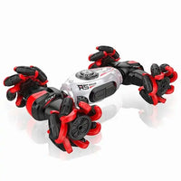 HKM-190227 Remote Control Stunt Twister Car with Light Show, Electric RC Toy for Indoor and Outdoor Fun