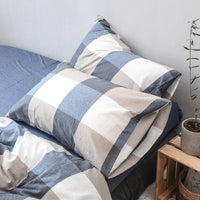 HKM-190483 Japanese Washed Cotton Pillowcase for Standard Pillows - Multiple Colors Available