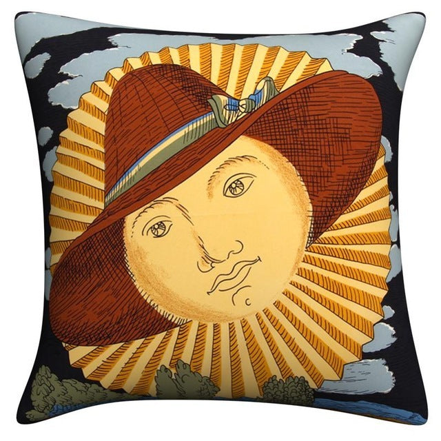 HKM-190483 Modern Linen Pillowcase - Italian Lina Series Decorative Cushion Cover for Art Bedroom and Living Room 45x45cm