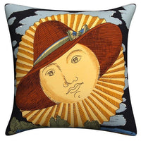 HKM-190483 Modern Linen Pillowcase - Italian Lina Series Decorative Cushion Cover for Art Bedroom and Living Room 45x45cm