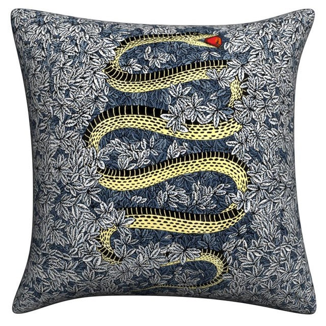HKM-190483 Modern Linen Pillowcase - Italian Lina Series Decorative Cushion Cover for Art Bedroom and Living Room 45x45cm