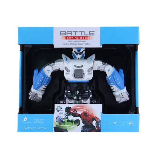 HKM-190611 Electric Multiplayer Battle Robot Toy for Kids - Light & Sound Features, Educational Fun, Ages 5 and Up