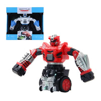 HKM-190611 Electric Multiplayer Battle Robot Toy for Kids - Light & Sound Features, Educational Fun, Ages 5 and Up