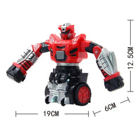 HKM-190611 Electric Multiplayer Battle Robot Toy for Kids - Light & Sound Features, Educational Fun, Ages 5 and Up