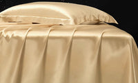 HKM-190803 Mulberry Silk Bed Sheet - Luxurious 100% Silk Fabric for Ultimate Comfort