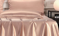 HKM-190803 Mulberry Silk Bed Sheet - Luxurious 100% Silk Fabric for Ultimate Comfort