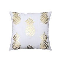 HKM-190931 Geometric Pineapple Pillow Cover in Stripes – Modern Minimalist Design, 45x45cm
