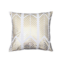 HKM-190931 Geometric Pineapple Pillow Cover in Stripes – Modern Minimalist Design, 45x45cm