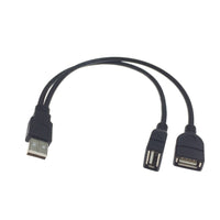 HKM-190995 0.5m USB Data Charging Cable - Black, True 2.0 Compatibility, Copper Core with Shielding