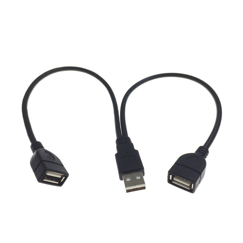 HKM-190995 0.5m USB Data Charging Cable - Black, True 2.0 Compatibility, Copper Core with Shielding