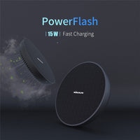 HKM-191059 Wireless Charging Pad Compatible with iPhone XS Max, XR - Fast Charging with Aramid Fiber and Tempered Glass