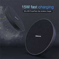 HKM-191059 Wireless Charging Pad Compatible with iPhone XS Max, XR - Fast Charging with Aramid Fiber and Tempered Glass