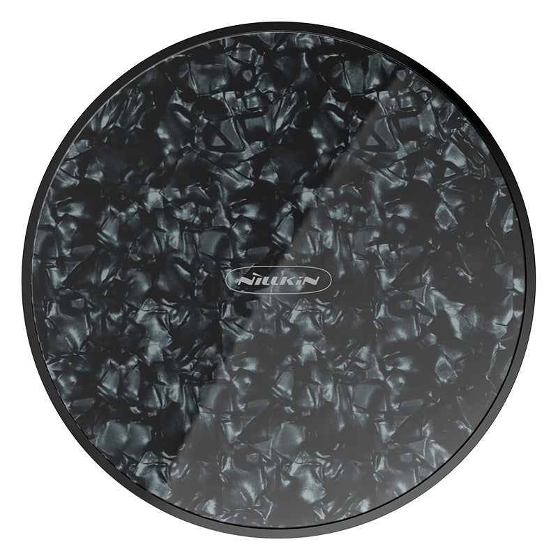 HKM-191059 Wireless Charging Pad Compatible with iPhone XS Max, XR - Fast Charging with Aramid Fiber and Tempered Glass