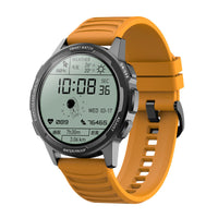 HKM-191315 Touch Screen Heart Rate and Sleep Monitor Pedometer Watch with Silicone Strap and USB Charging