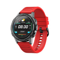 HKM-191315 Touch Screen Heart Rate and Sleep Monitor Pedometer Watch with Silicone Strap and USB Charging