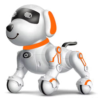 HKM-191379 Interactive Programmable Robot Dog with Lights and Sounds for Kids Ages 5 and Up