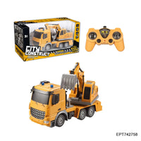 HKM-191443 1:24 Remote Control Truck with Light and USB Charger for Kids 2-4 Years