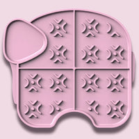 HKM-191571 Pet Elephant Licking Plate Silicone