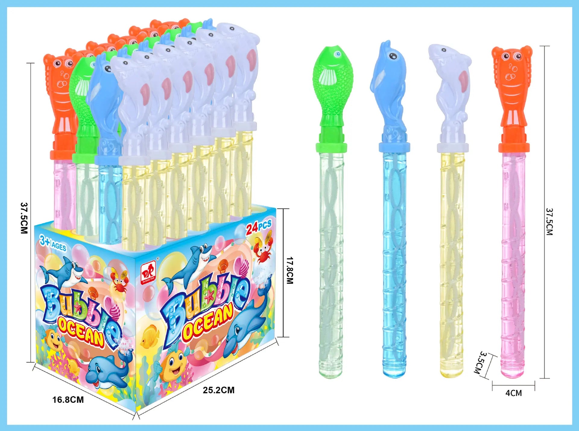 HKM-191635 Cartoon Handheld Mini Bubble Wand for Children - Fun Outdoor Bubble Blowing Toy