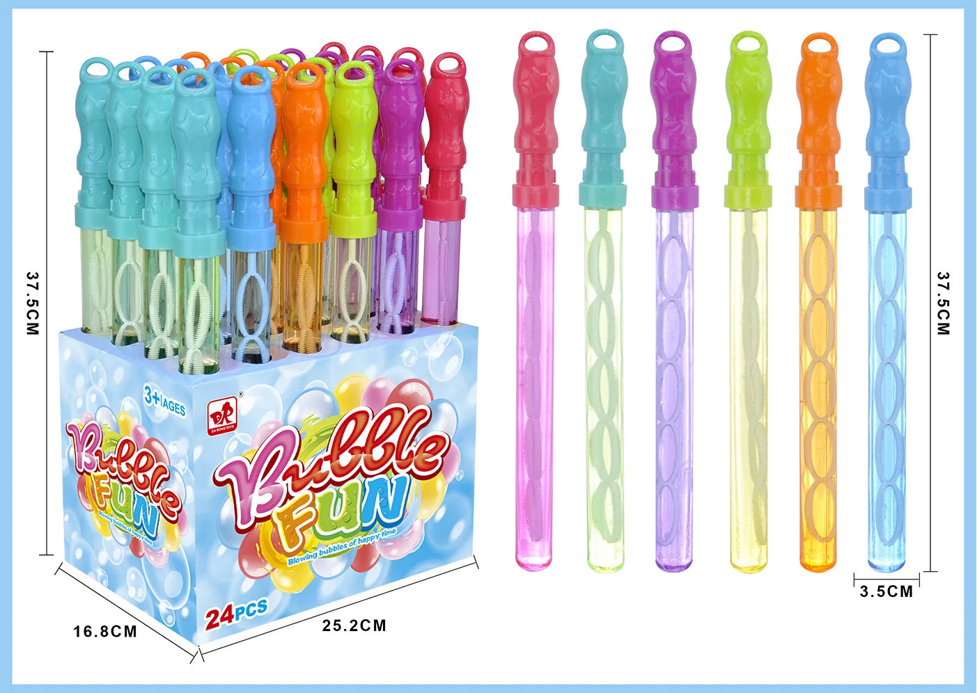 HKM-191635 Cartoon Handheld Mini Bubble Wand for Children - Fun Outdoor Bubble Blowing Toy