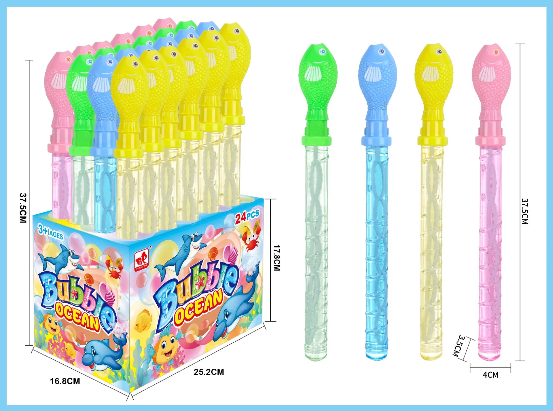 HKM-191635 Cartoon Handheld Mini Bubble Wand for Children - Fun Outdoor Bubble Blowing Toy